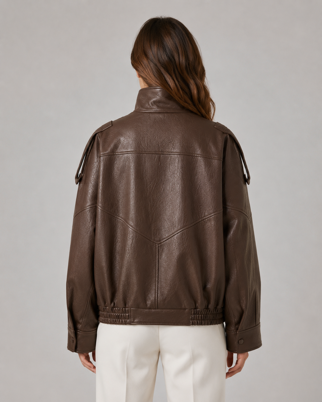 MÉLODIE | VESTE EN SIMILICUIR