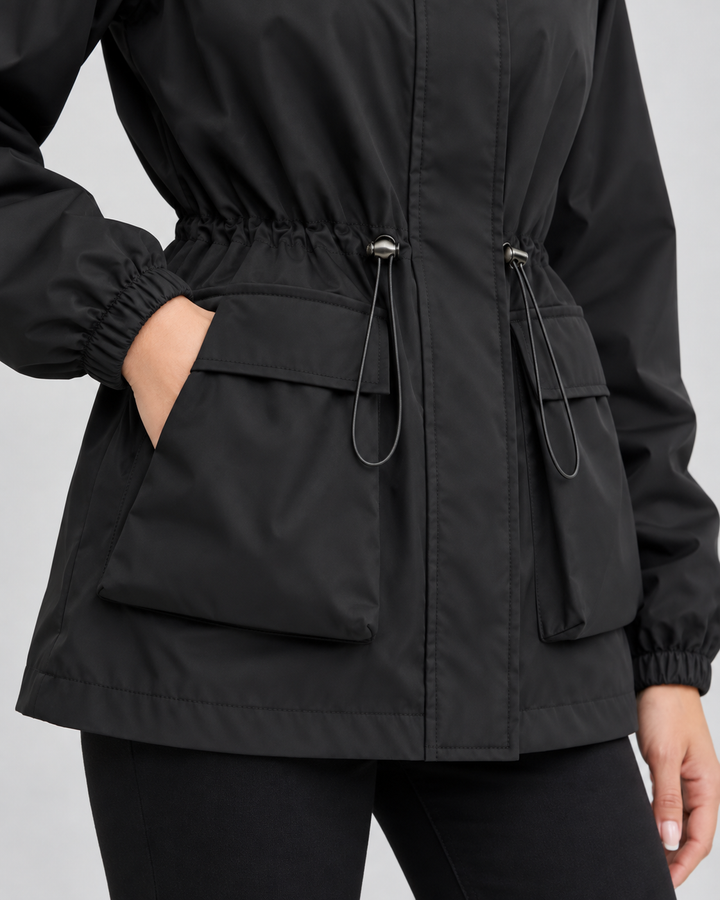 NICOLE | VESTE À CAPUCHE