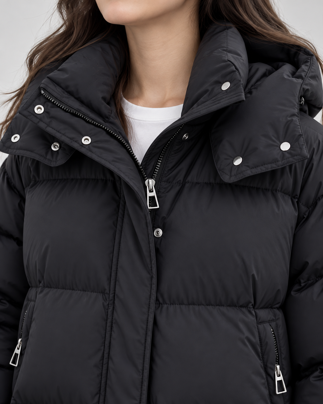 PASCALE | DOUDOUNE À CAPUCHE OVERSIZE