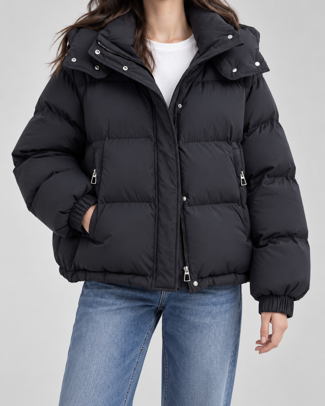 PASCALE | DOUDOUNE À CAPUCHE OVERSIZE