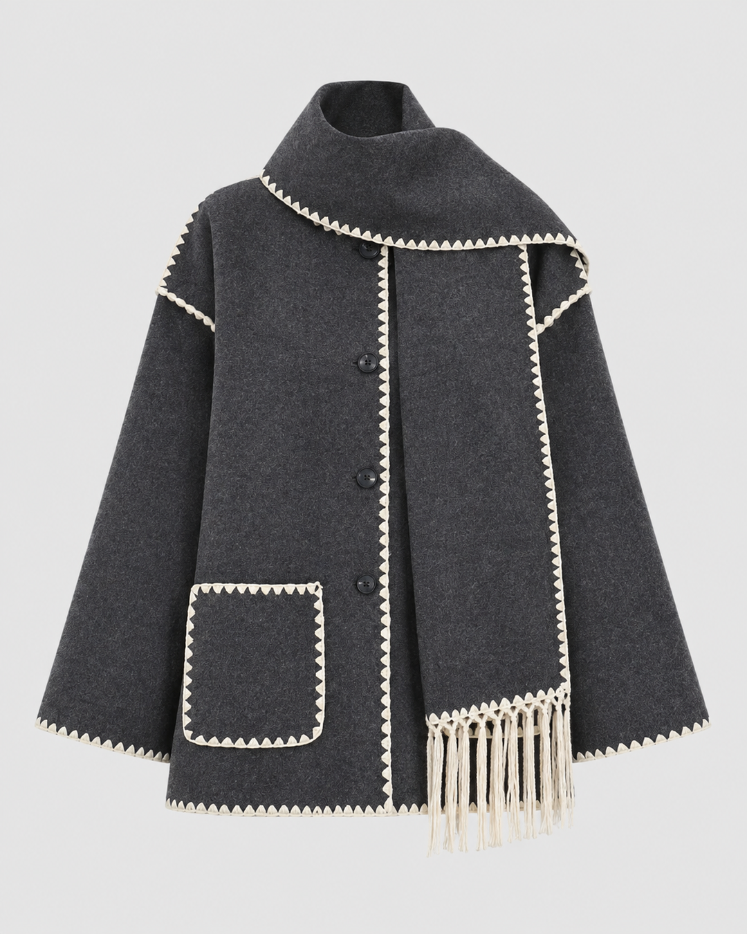 VIOLETTE | MANTEAU OVERSIZE