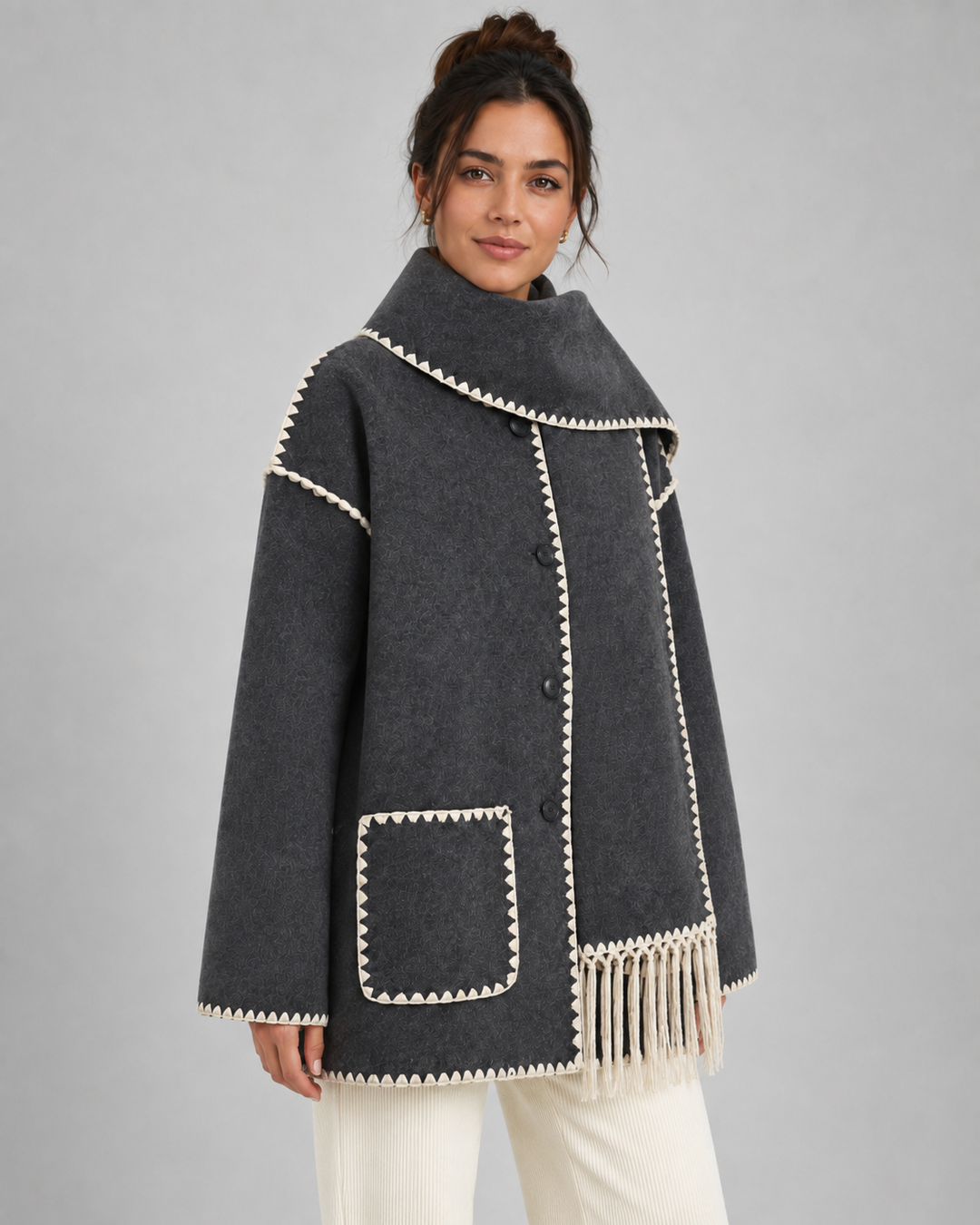 VIOLETTE | MANTEAU OVERSIZE